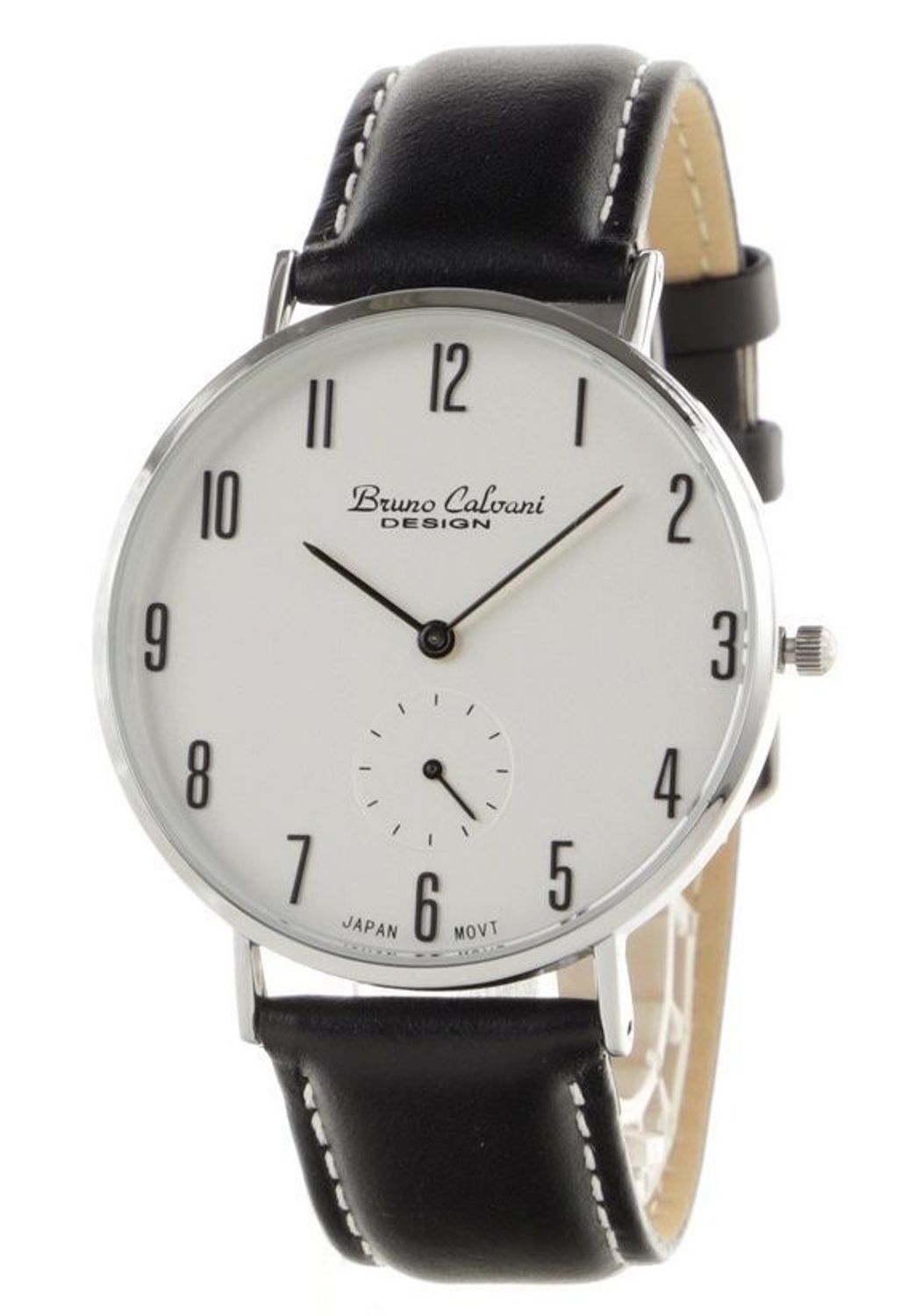 Zegarek męski na pasku Bruno Calvani Classic BC90812 SILVER.jpg